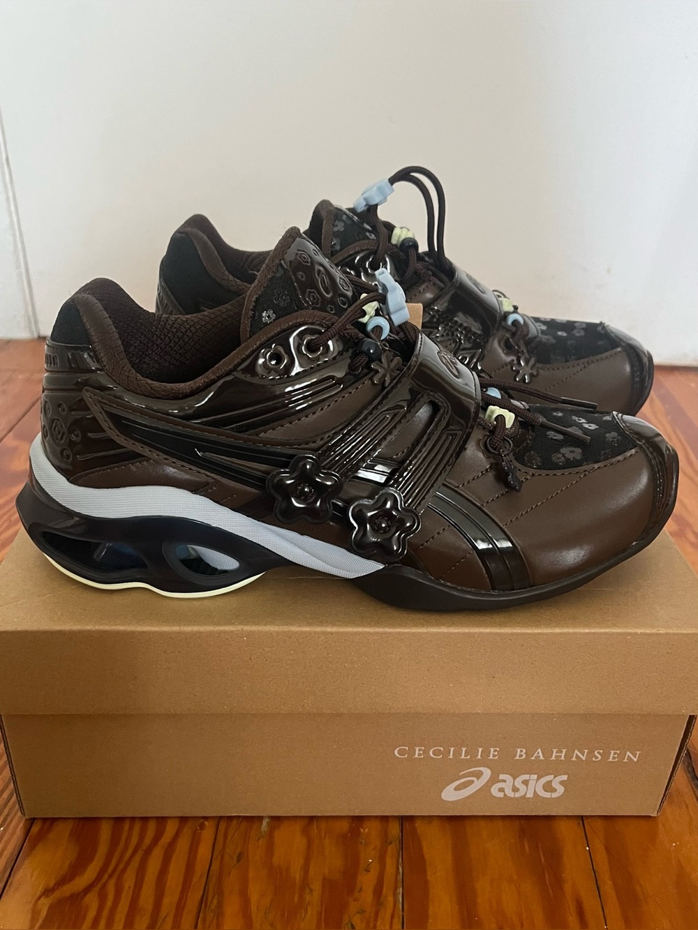 ASICS x Cecile Bahnsen GEL-KINETIC FR black/black coffee